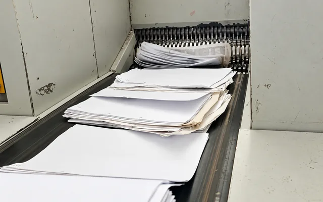 Paper shredding